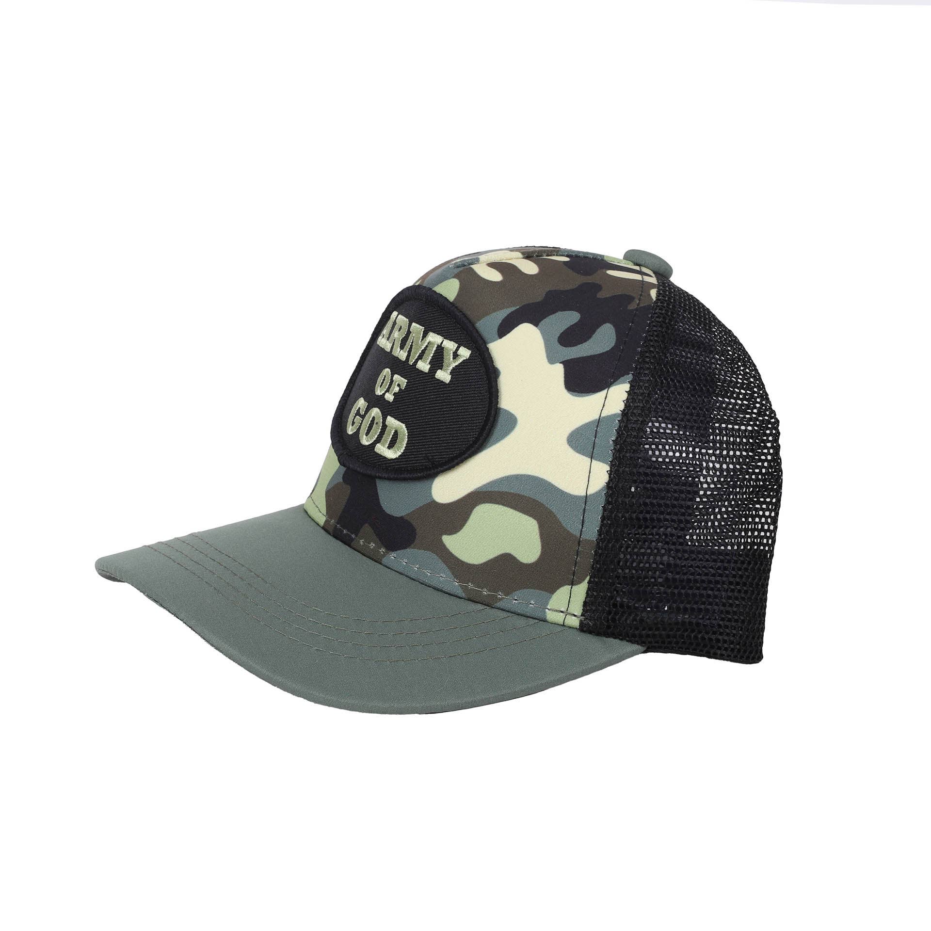 Cap Army Of God Camo Kids