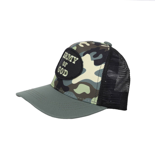 Cap Army Of God Camo Kids