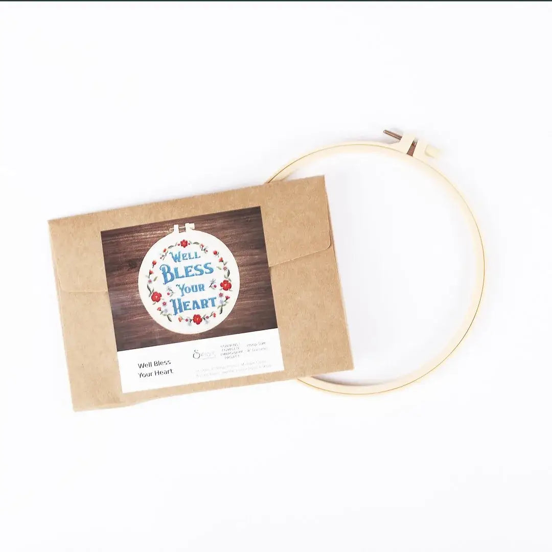 Embroidery Kit - Bless Your Heart