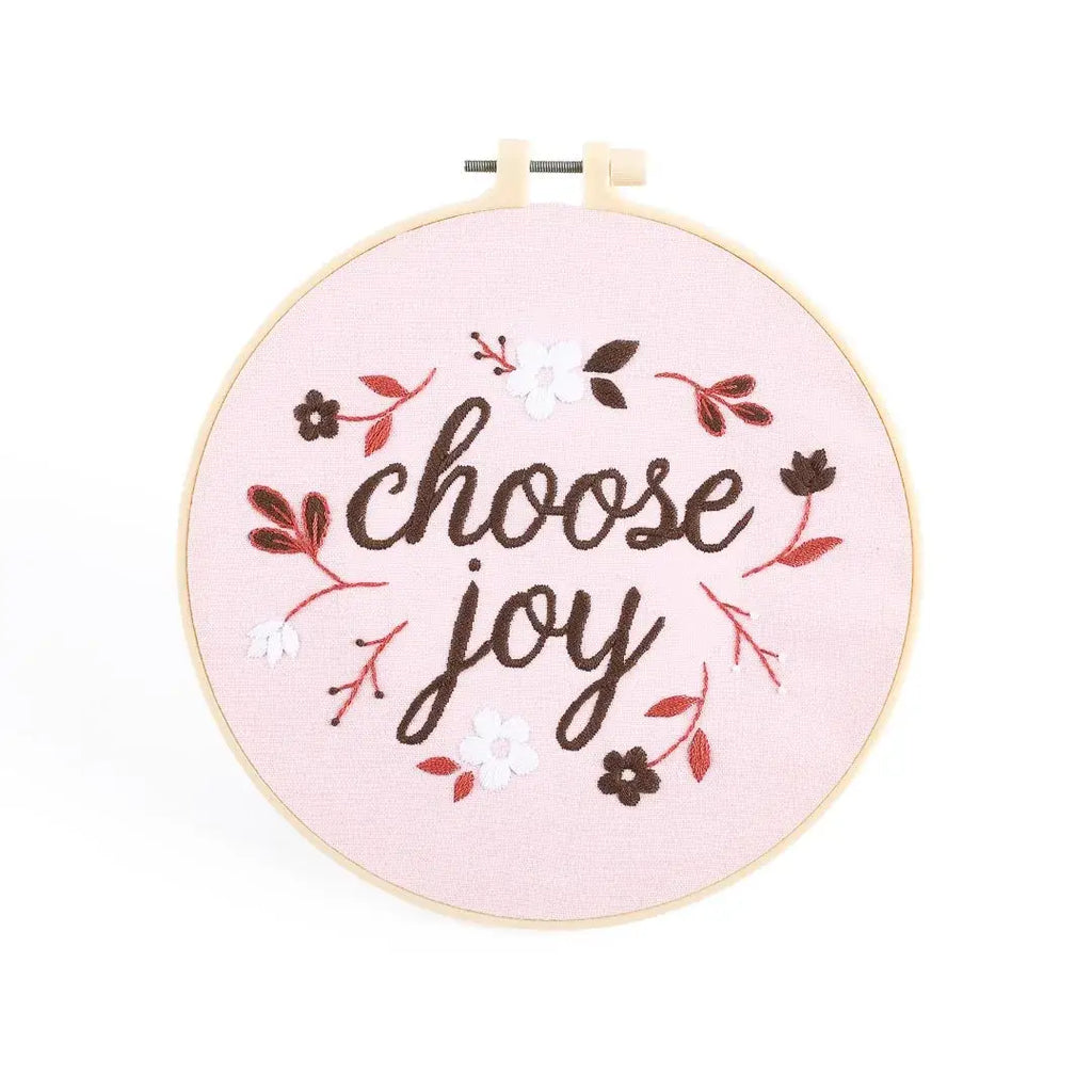 Embroidery Kit - Choose Joy