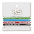 Silicone Bracelet Live 4pk