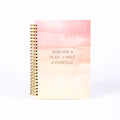 Spiral Bound Journal -  Plan & Purpose - 196 Pages