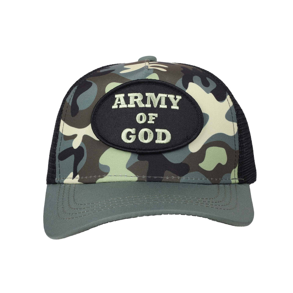 Cap Army Of God Camo Kids