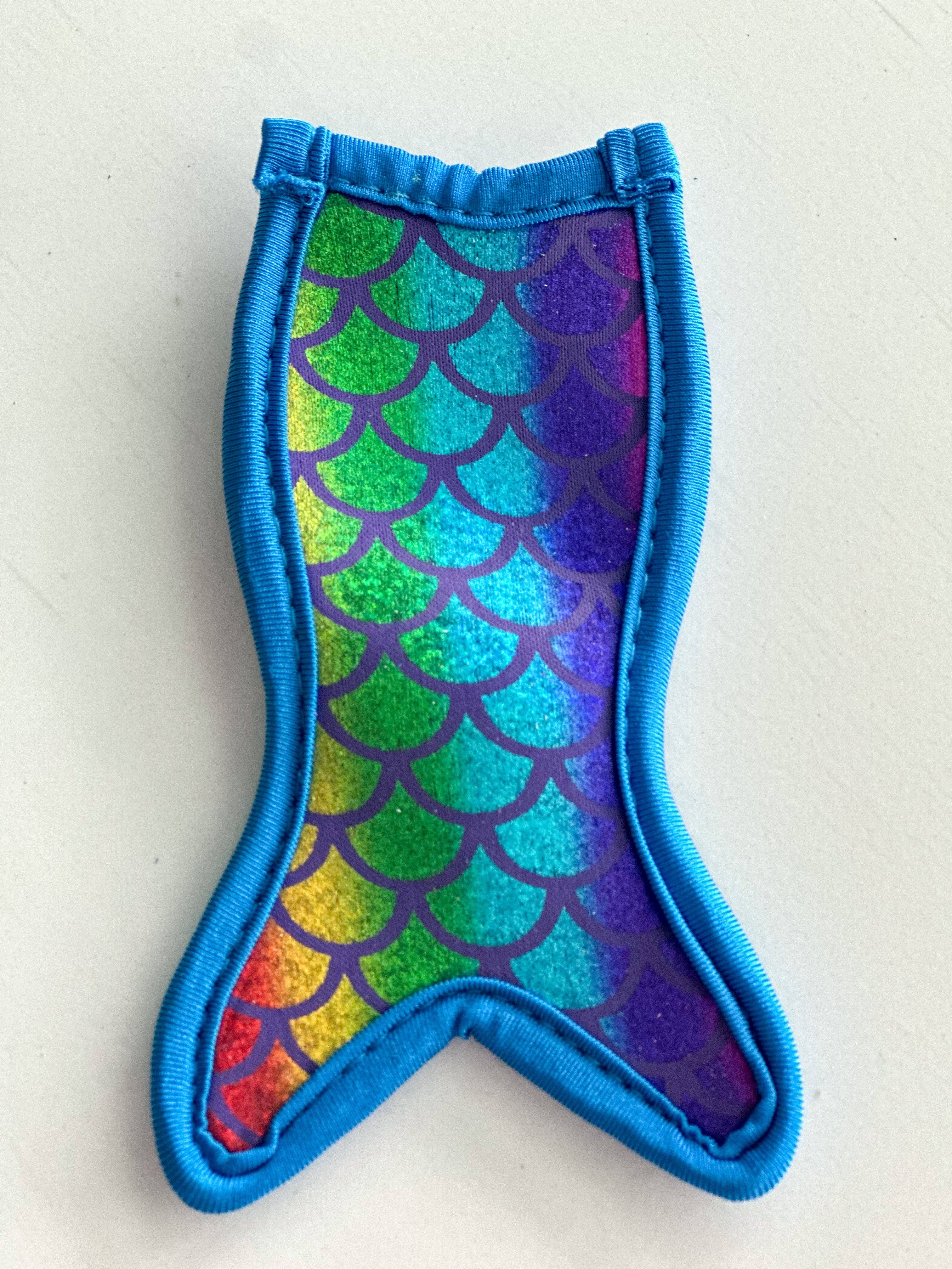 Neoprene Popsicle Holder "Mermaid Navy"